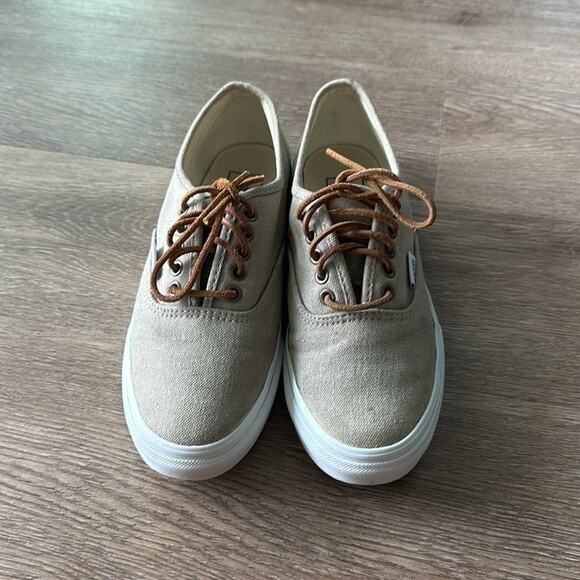Vans Authentic Slim Washed Canvas Sneakers - Picture 2 of 6